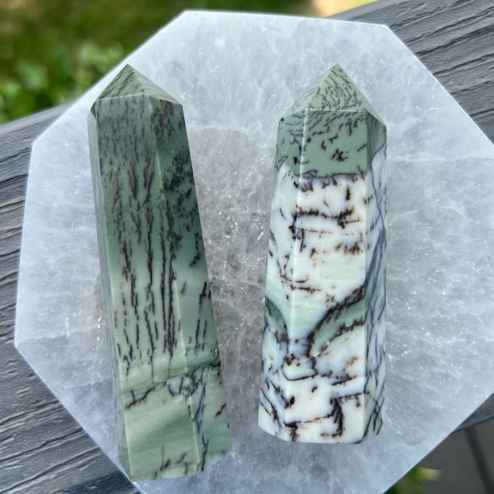 Dendritic green op towers